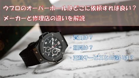 hublot 修理|ウブロ（HUBLOT）のオーバーホールをどこに依頼す .